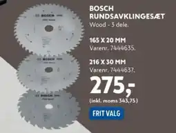 Davidsen Bosch rundsavklingesæt wood tilbud