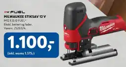Davidsen Milwaukee stiksav 12 v tilbud
