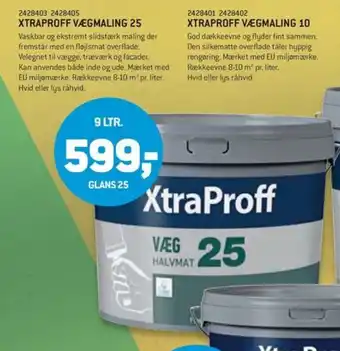 XtraProff vægmaling 25