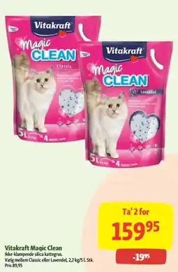 Maxi Zoo Vitakraft Magic Clean tilbud