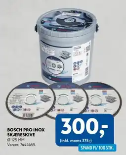 Davidsen Bosch pro inox skæreskive tilbud