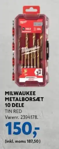 Davidsen Milwaukee metalborsæt tilbud