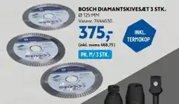 Davidsen Bosch diamantskivesæt tilbud