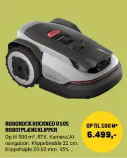 XL-BYG Roborock Rockneo Q105 Robotplæneklipper tilbud