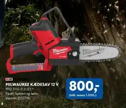 Davidsen Milwaukee kædesav 12 v tilbud