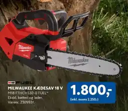 Davidsen Milwaukee kædesav 18 v tilbud