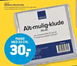 XL-BYG Abena alt-mulig-klude tilbud