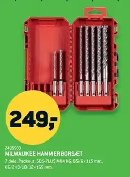 XL-BYG Milwaukee hammerborsæt tilbud