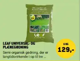 XL-BYG Leaf universal- og plænegødning tilbud