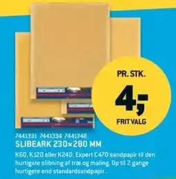 XL-BYG Expert C470 sandpapir tilbud