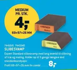 XL-BYG Bosch slibesvamp tilbud