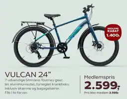 SuperBrugsen Vulcan 24" tilbud