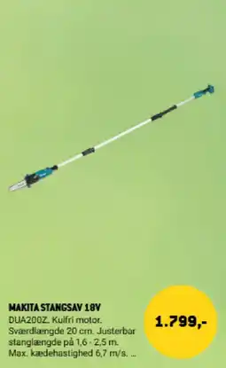 XL-BYG Makita stangsav 18v tilbud
