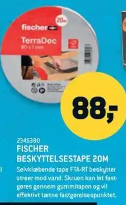 XL-BYG Fischer Beskyttelsestape 20m tilbud