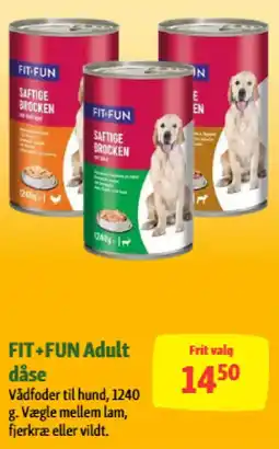 Maxi Zoo Fit+Fun Adult dåse tilbud