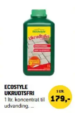 XL-BYG Ecostyle ukrudtsfri tilbud