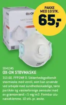 XL-BYG Ox-on støvmaske tilbud