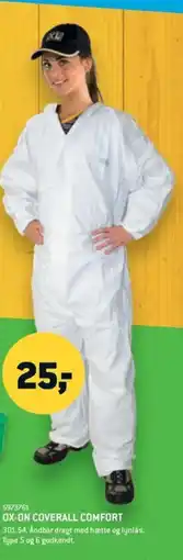 XL-BYG Ox-on Coverall Comfort tilbud