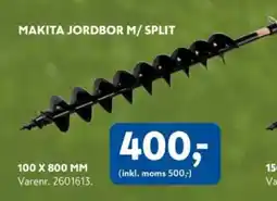 Davidsen Makita jordbor m/split tilbud