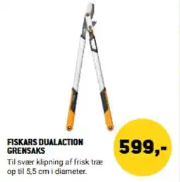 XL-BYG Fiskars Dualaction grensaks tilbud