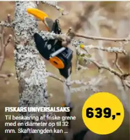 XL-BYG Fiskars universalsaks tilbud