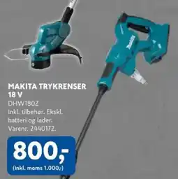Davidsen Makita trykrenser 18 V tilbud