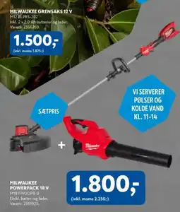 Davidsen Milwaukee grensaks 12 v tilbud