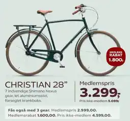 SuperBrugsen Christian 28" tilbud