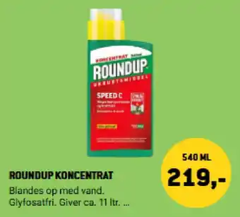 Roundup koncentrat