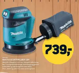 XL-BYG Makita excentersliber 18v tilbud