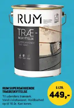 XL-BYG Rum træbeskyttelse tilbud