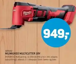 XL-BYG Milwaukee multicutter 18v tilbud