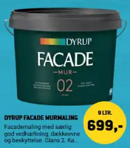 XL-BYG Dyrup Facade Murmaling tilbud