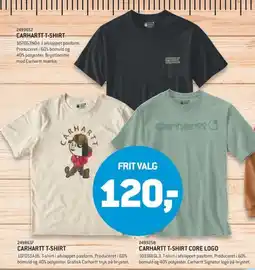 XL-BYG Carhartt t-shirt tilbud