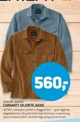 XL-BYG Carhartt skjortejakke tilbud