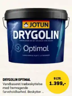 XL-BYG Jotun Drygolin Optimal tilbud