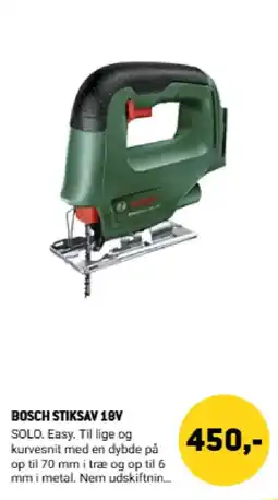 XL-BYG Bosch stiksav 18v tilbud
