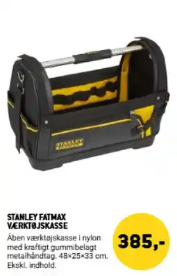 XL-BYG Stanley Fatmax værktøjskasse tilbud