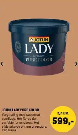 XL-BYG Jotun Lady Pure Color tilbud