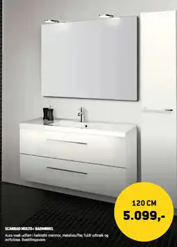 XL-BYG Scanbad Multo+ Badmøbel tilbud