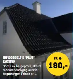 XL-BYG Ibf Dobbelt-s Plus Tagsten tilbud