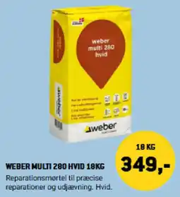 XL-BYG weber multi 280 hvid tilbud