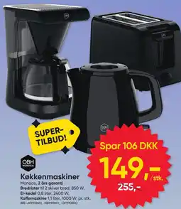 BigDollar OBH Køkkenmaskiner tilbud
