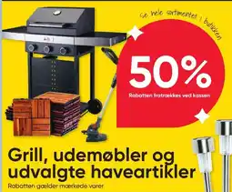 BigDollar Grill, udemøbler og udvalgte haveartikler tilbud