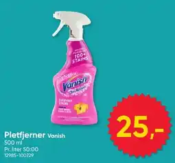 BigDollar Pletfjerner Vanish tilbud
