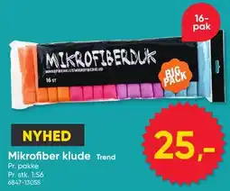 BigDollar Mikrofiber klude Trend tilbud