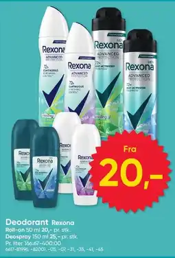 BigDollar Rexona Deodorant tilbud