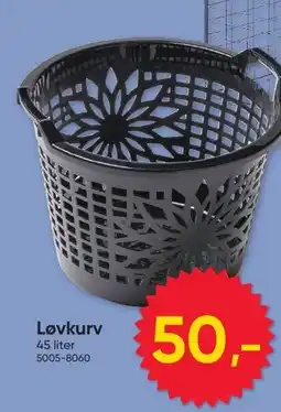 BigDollar Løvkurv tilbud