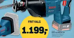 XL-BYG Bosch bajonetssav 18v tilbud