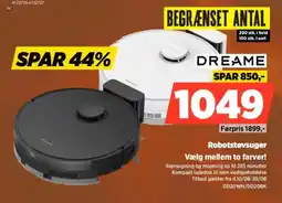 Power Dreame Robotstøvsuger Vælg mellem to farver! tilbud